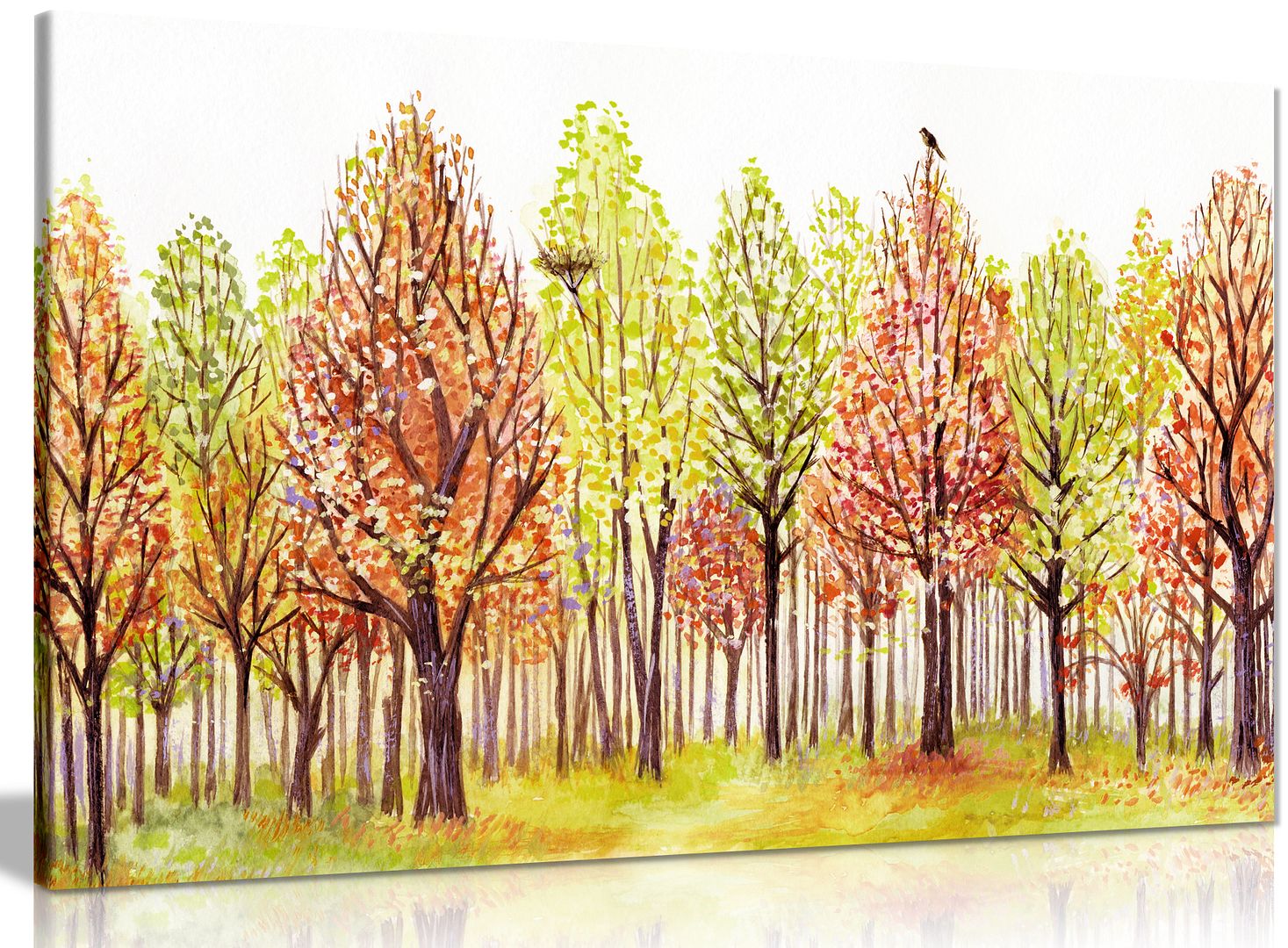 Wall Pictures For Living Room Trees Painting Canvas Wall Art Picture